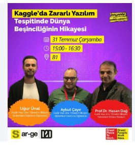 Kaggle Siber güvenlik ödülü ve Kadir Has Üniversitesi